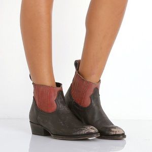 Distressed Matisse boots!